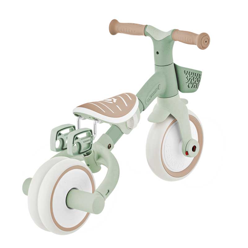 Триколка с родителски контрол 3 в 1 GLOBBER LEARNING TRIKE PLUS ECOLOGIC, мента - Image 4