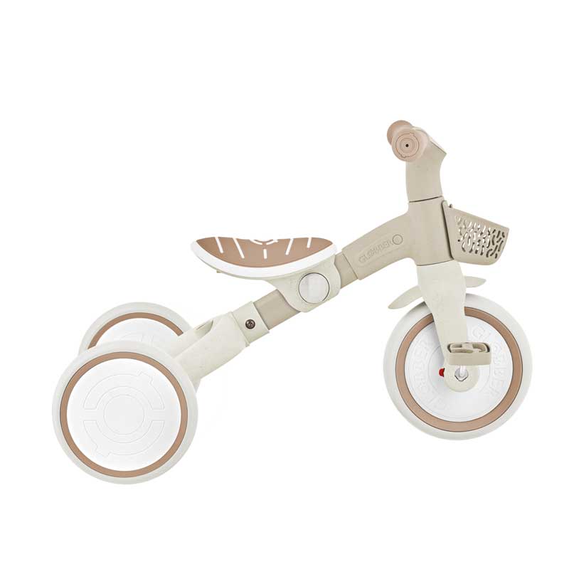 Триколка с родителски контрол 3 в 1 GLOBBER LEARNING TRIKE PLUS ECOLOGIC, бежова - Image 8