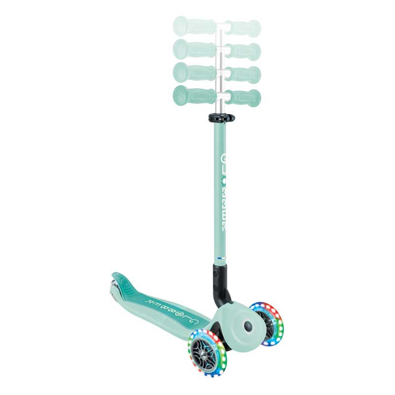 Сгъваема тротинетка с родителски контрол GO UP ACTIVE LIGHTS 360°, ментова - Image 6