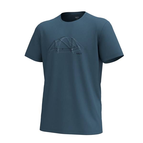 Мъжка тениска Halti Kalteva M trekking T-shirt Т.Син