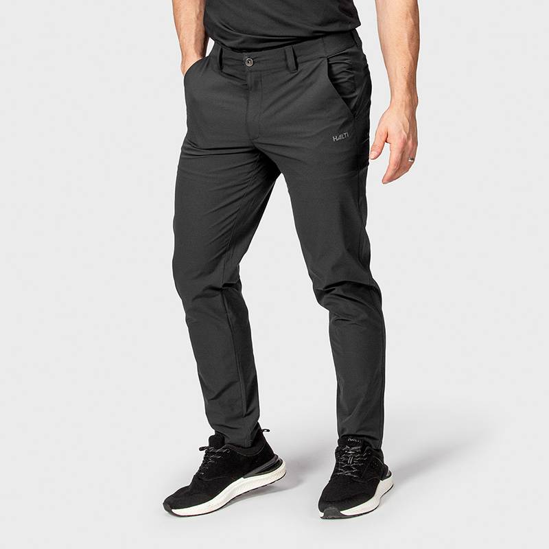 Мъжки панталон Halti Drive Men's X-stretch Chinos Черен - Image 2