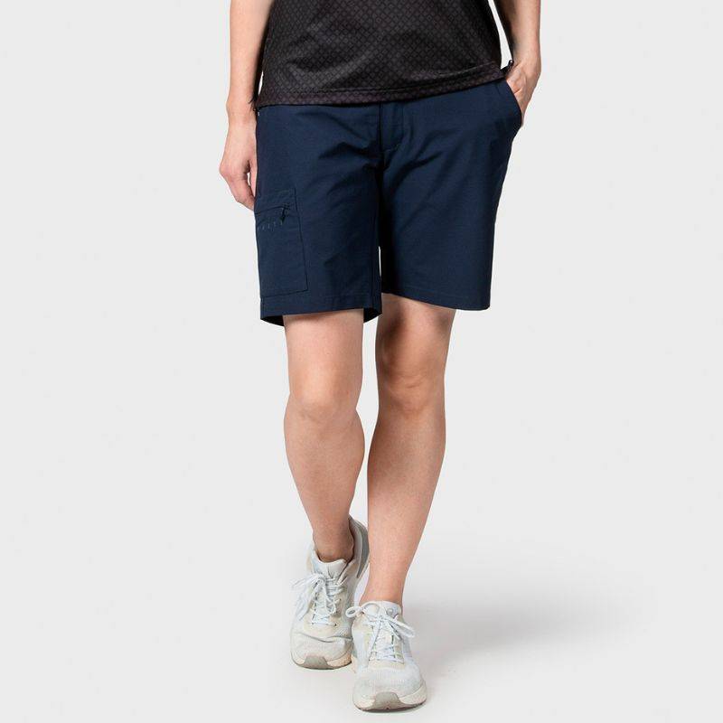 Дамски къси панталони Halti Drive X-stretch Shorts Women's Dark Sapphire Blue Т.Син - Image 3