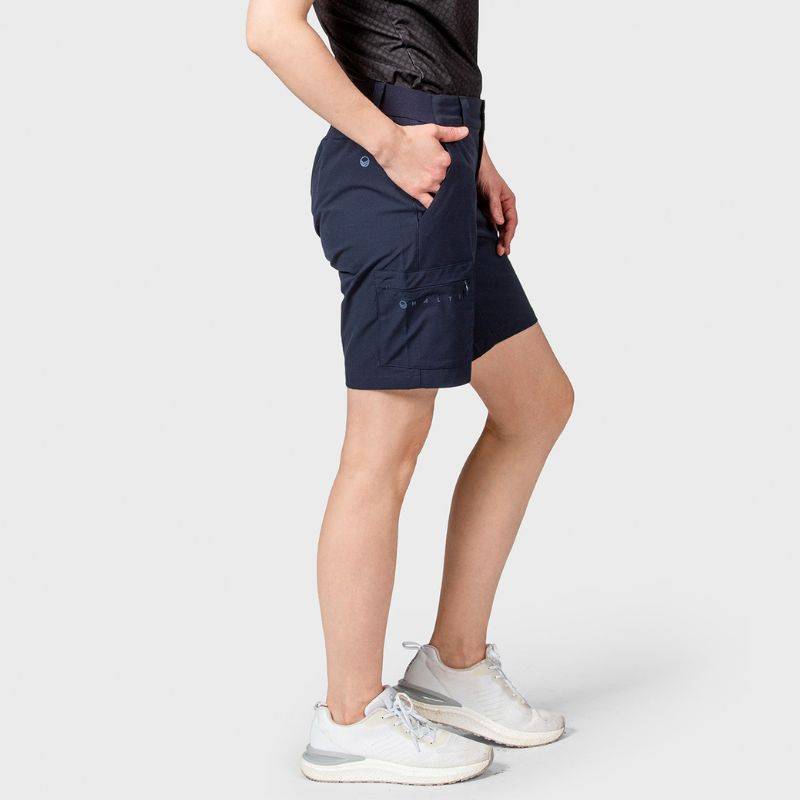 Дамски къси панталони Halti Drive X-stretch Shorts Women's Dark Sapphire Blue Т.Син - Image 4