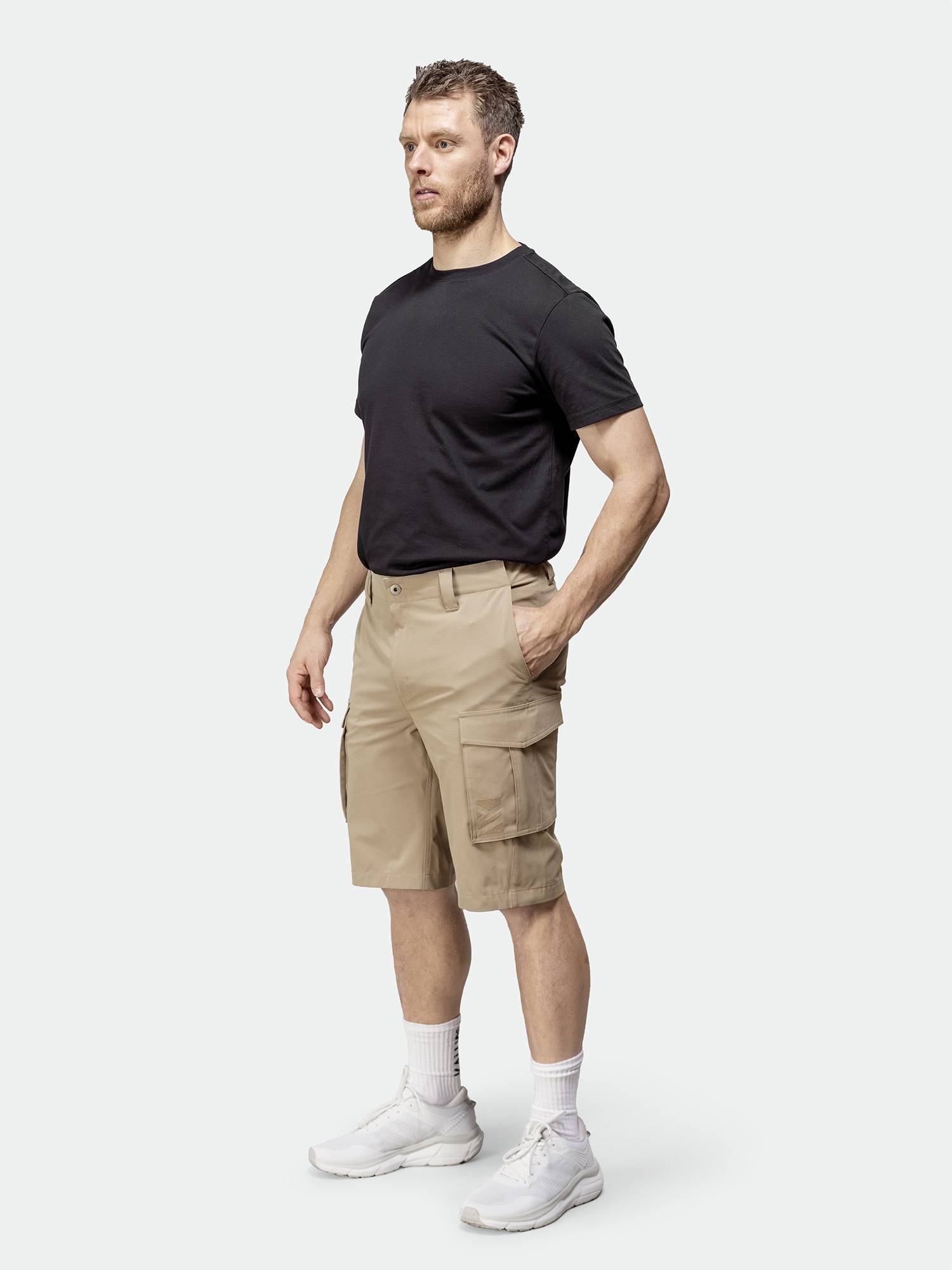 Мъжки Къси панталони Halti Roams M Shorts Black Черен - Image 4