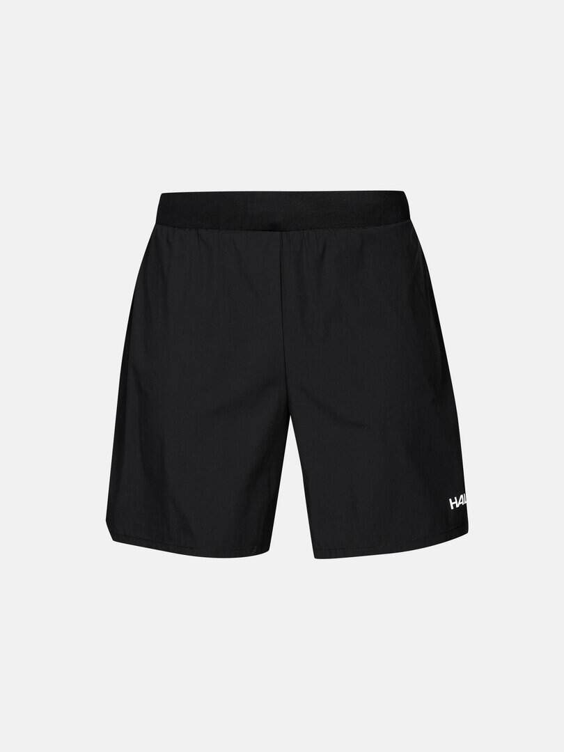 Черни мъжки къси панталони Halti Uurto M Shorts за спорт и свободно време.