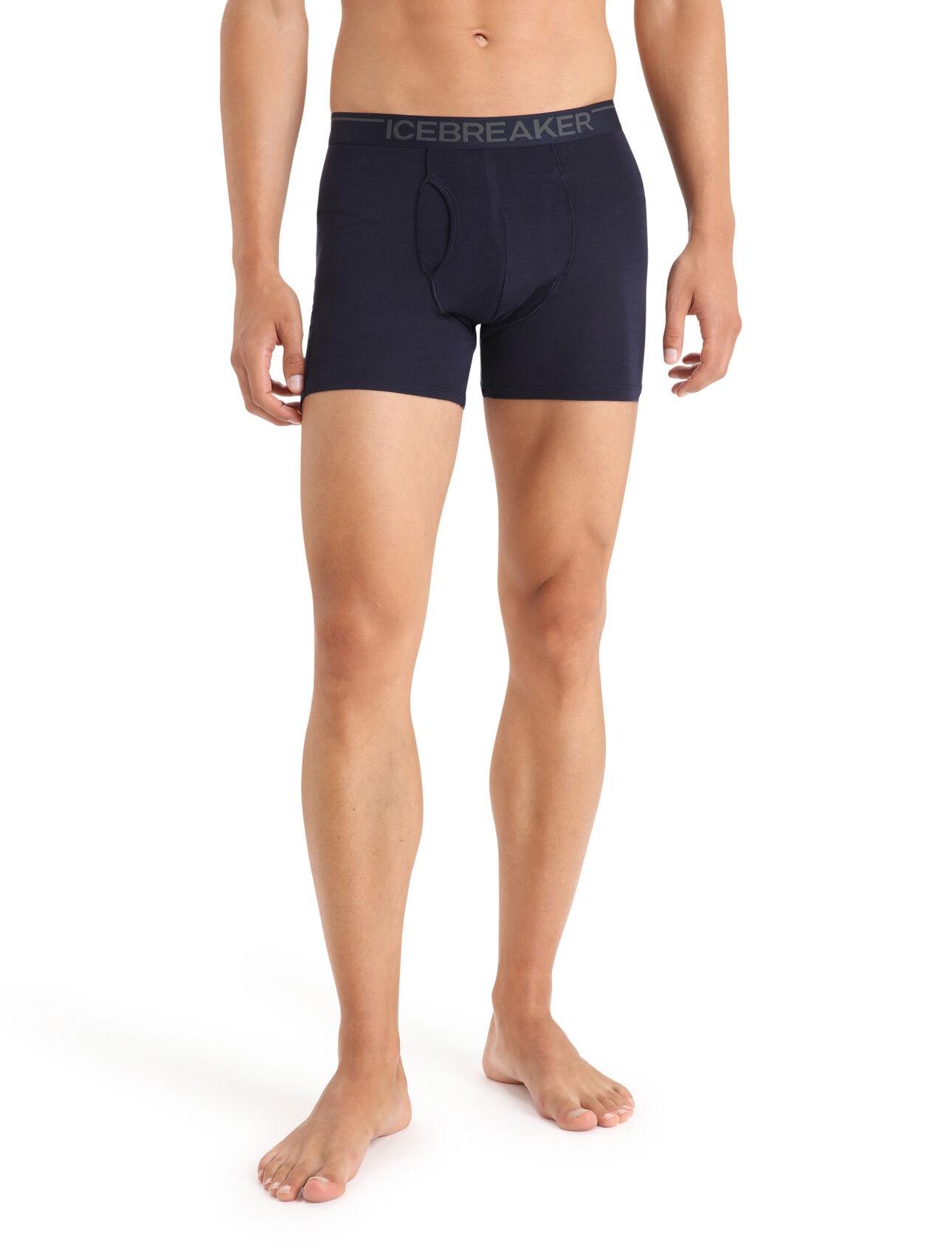 Мерино боксери Icebreaker Mens Merino Anatomica Boxers with Fly