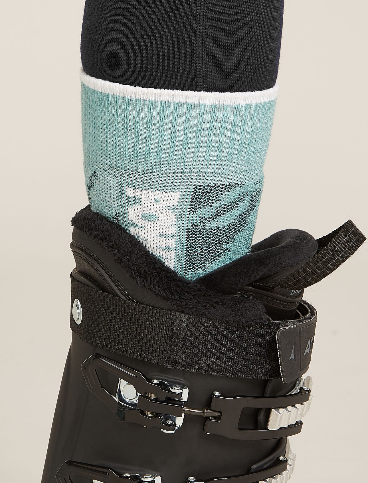 Ски чорапи Icebreaker Womens Merino Blend Ski+ Medium OTC POW - Image 2