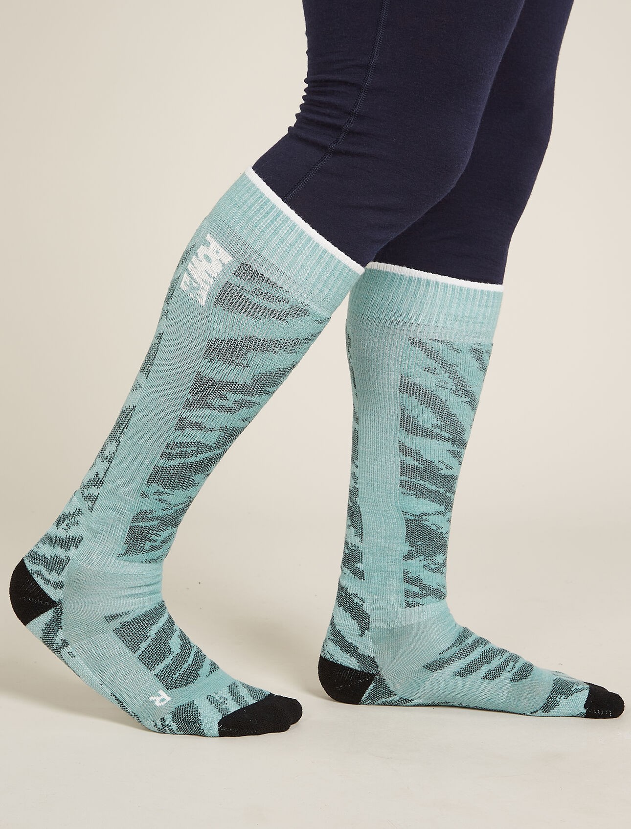 Ски чорапи Icebreaker Mens Merino Blend Ski+ Medium OTC POW