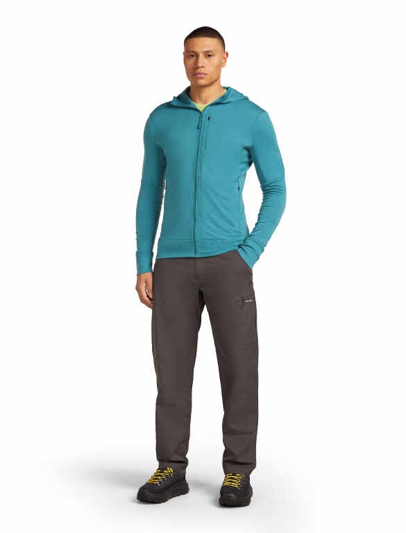 Мерино суичър Icebreaker Mens 260 Quantum IV LS Zip Hoodie - Image 6