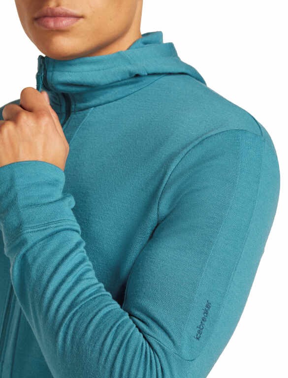 Мерино суичър Icebreaker Mens 260 Quantum IV LS Zip Hoodie - Image 8