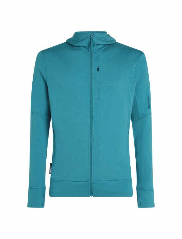 Мерино суичър Icebreaker Mens 260 Quantum IV LS Zip Hoodie - Image 4