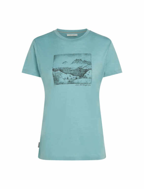 Мерино тениска Icebreaker Womens Merino 150 Tech Lite SS T - Image 5