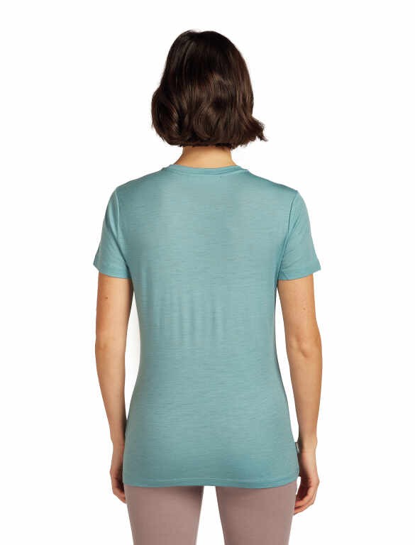 Мерино тениска Icebreaker Womens Merino 150 Tech Lite SS T - Image 2