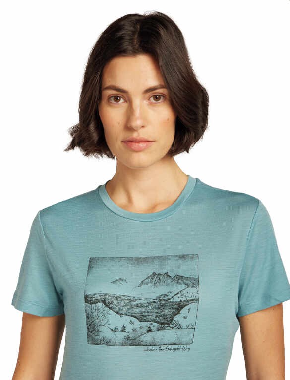 Мерино тениска Icebreaker Womens Merino 150 Tech Lite SS T - Image 7