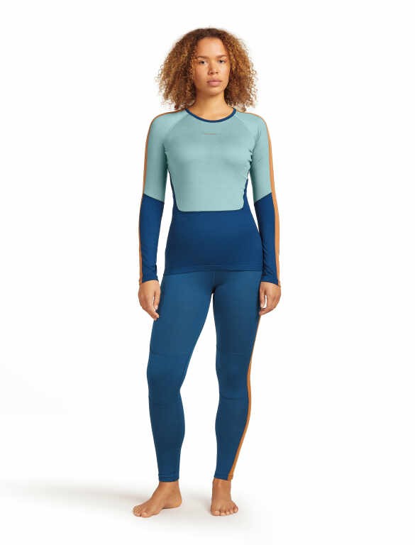 Мерино термоблуза Icebreaker Womens Merino 200 Oasis+ LS Crewe Thermal Top - Image 2