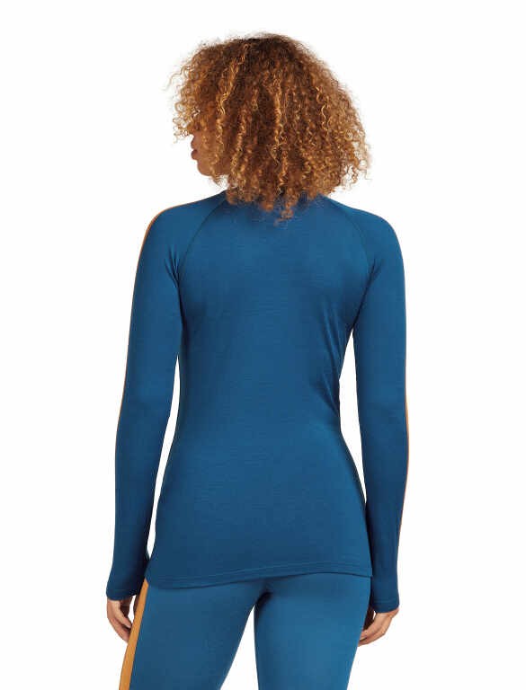 Мерино термоблуза Icebreaker Womens Merino 200 Oasis+ LS Crewe Thermal Top - Image 9