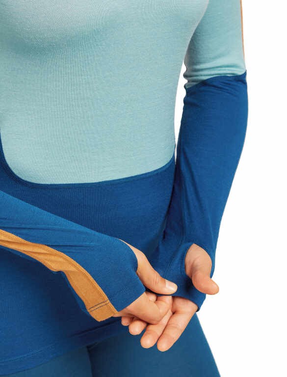 Мерино термоблуза Icebreaker Womens Merino 200 Oasis+ LS Crewe Thermal Top - Image 5