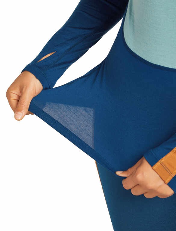 Мерино термоблуза Icebreaker Womens Merino 200 Oasis+ LS Crewe Thermal Top - Image 11