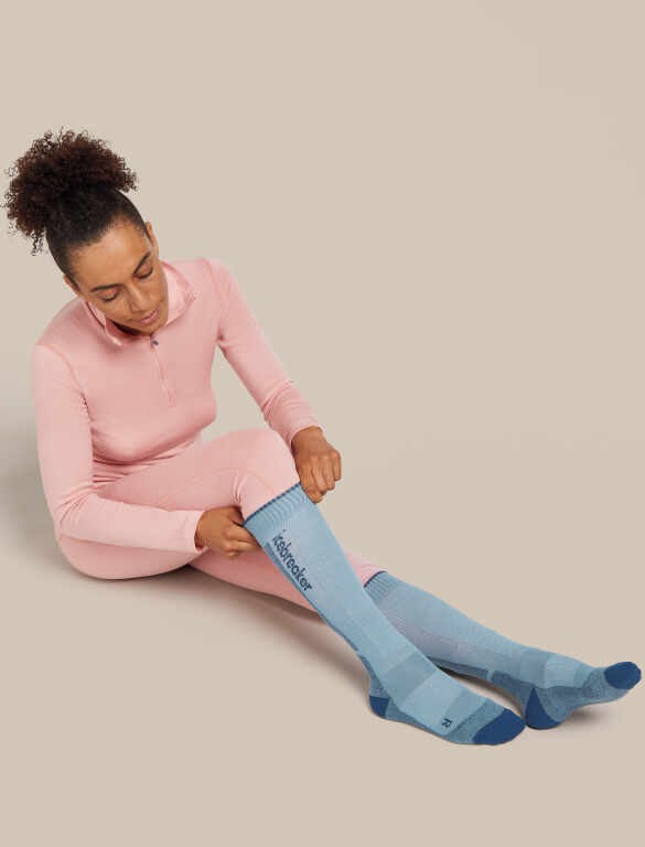 Ски чорапи Icebreaker Womens Merino Ski+ Light OTC Socks - Image 3