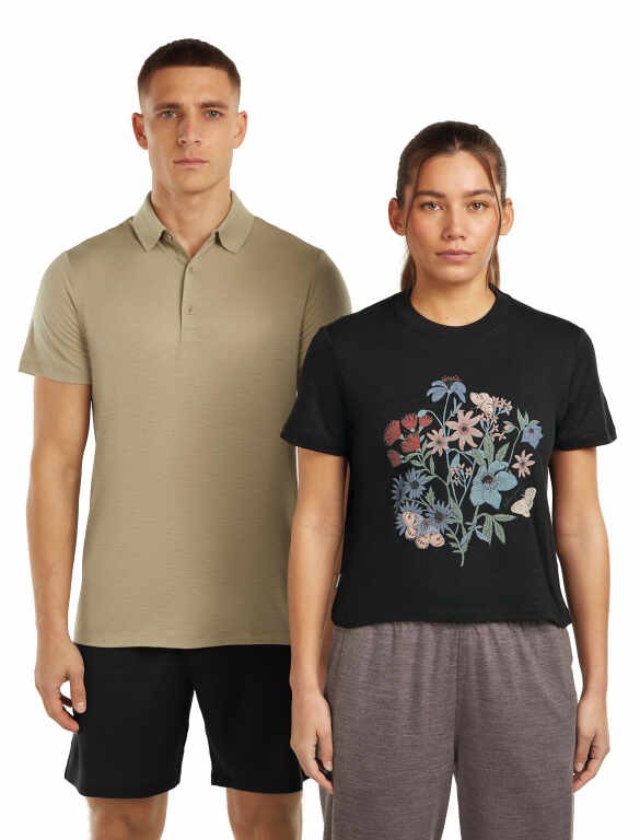 Мерино тениска Icebreaker Womens 150 Tech Lite Crop T