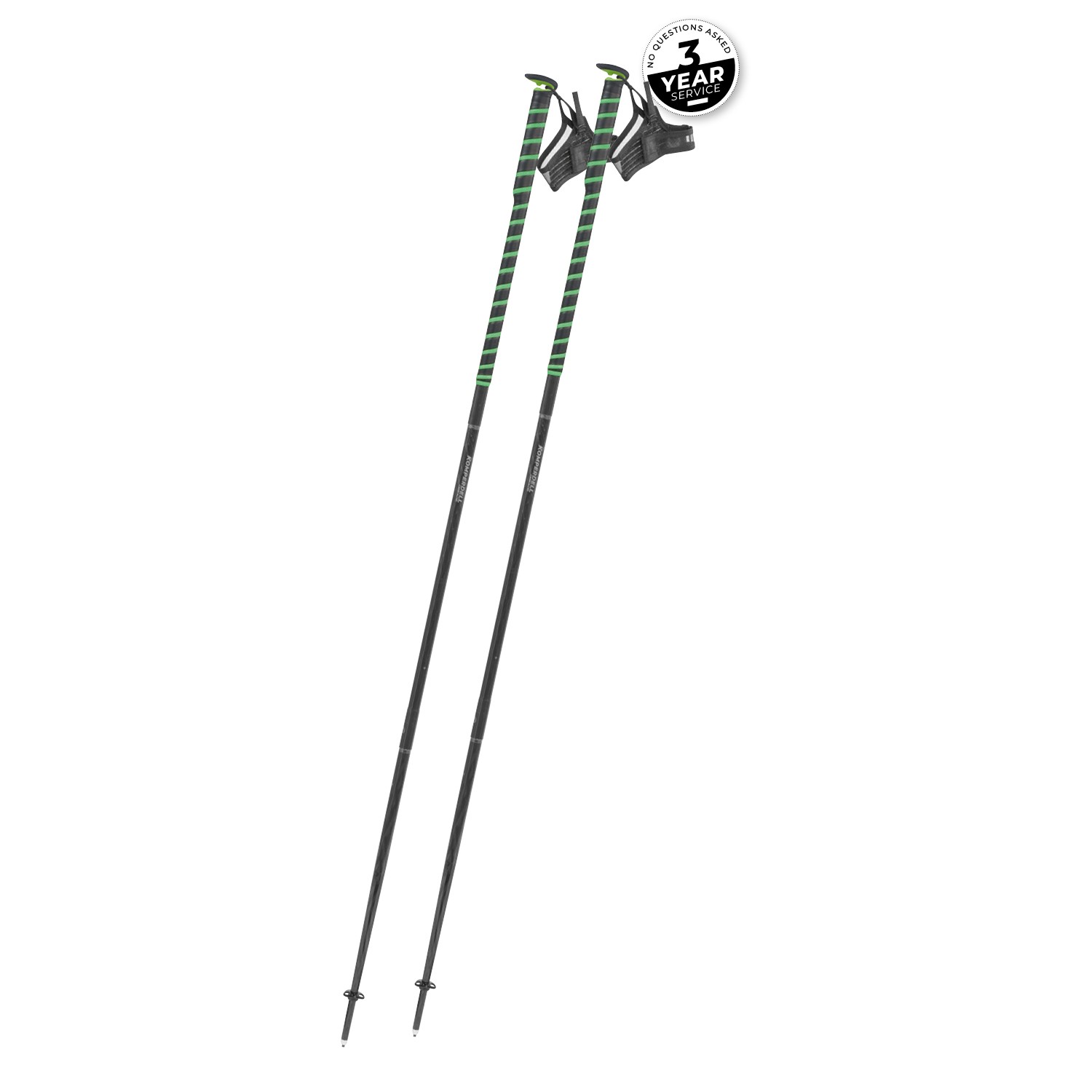 Щеки за бягане Komperdell FXP Composite Trail Green