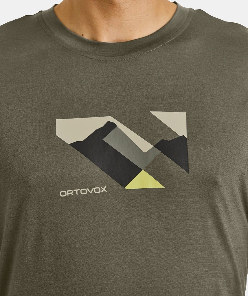 Тениска Ortovox 140 Cool Landscape TS Mens - Image 3