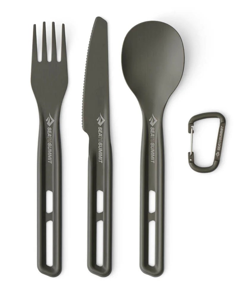 Комплект прибори за хранене Sea to Summit Frontier Ultralight Cutlery Spork and Knife Set