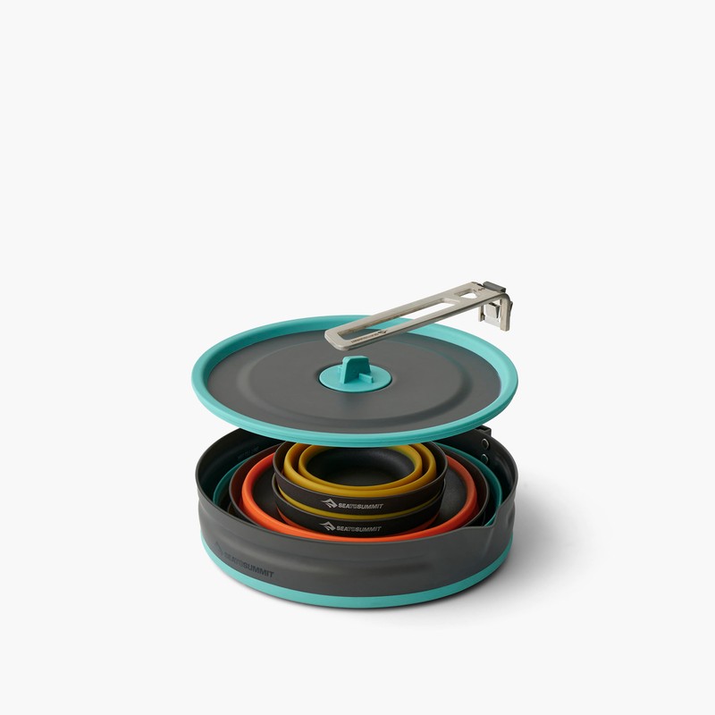 Комплект чаши, купи, тенджера Sea to Summit Frontier UL Collapsible One Pot Cook Set 5pc