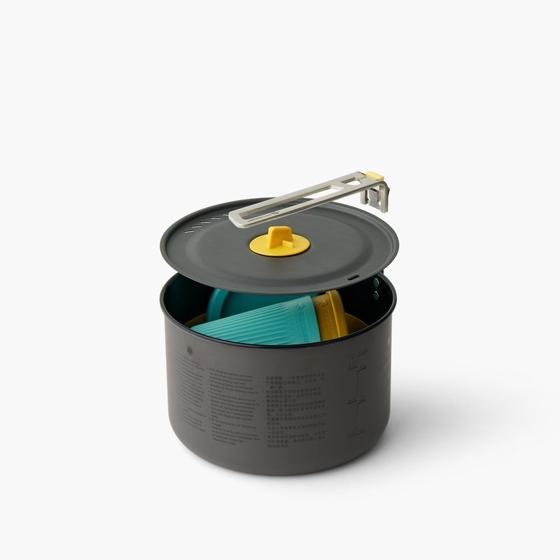 Комплект чаши, купи, тенджера Sea to Summit Frontier UL One Pot Cook Set 5pc - Image 2
