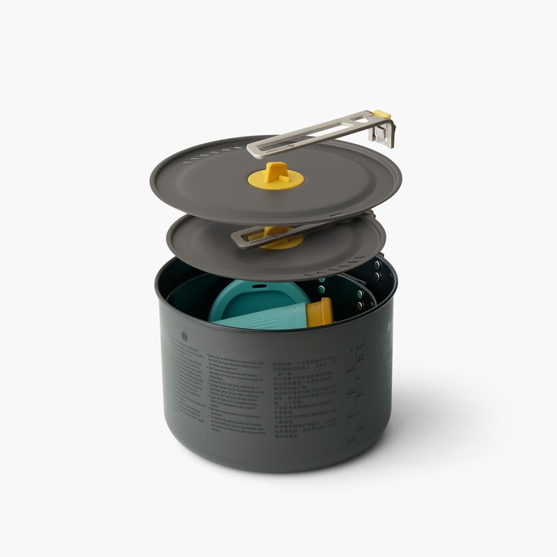 Комплект чаши, купи, тенджери Sea to Summit Frontier UL Two Pot Cook Set 6pc - Image 2