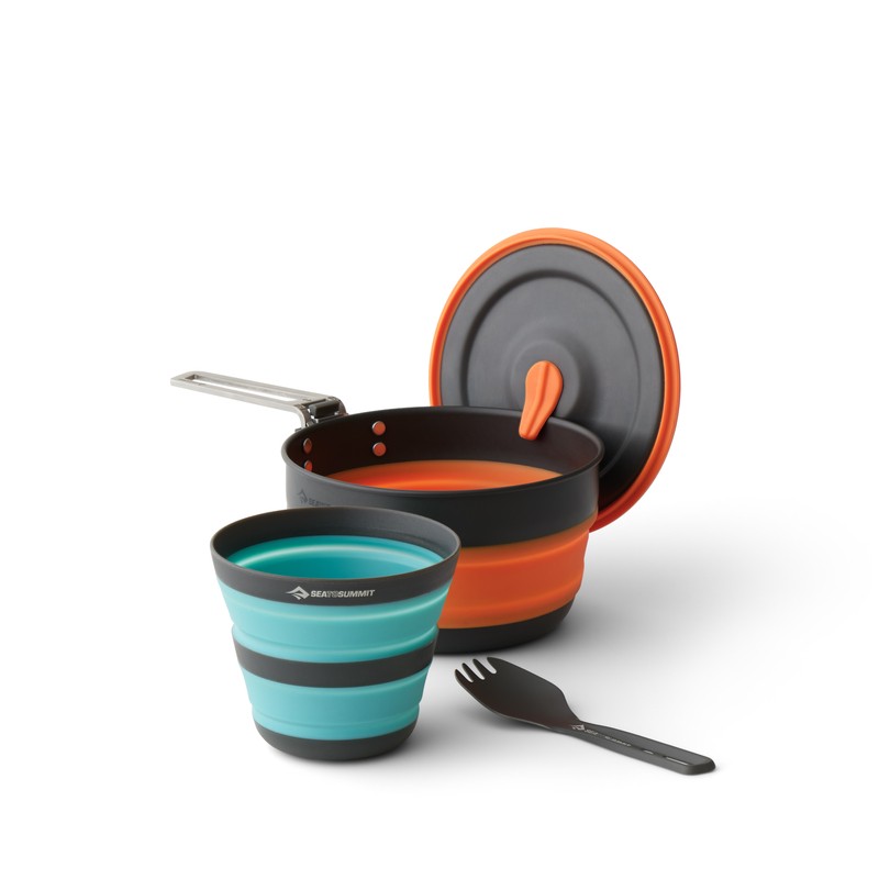 Комплект чаша и тенджера Sea to Summit Frontier UL Collapsible One Pot Cook Set 3pc - Image 3