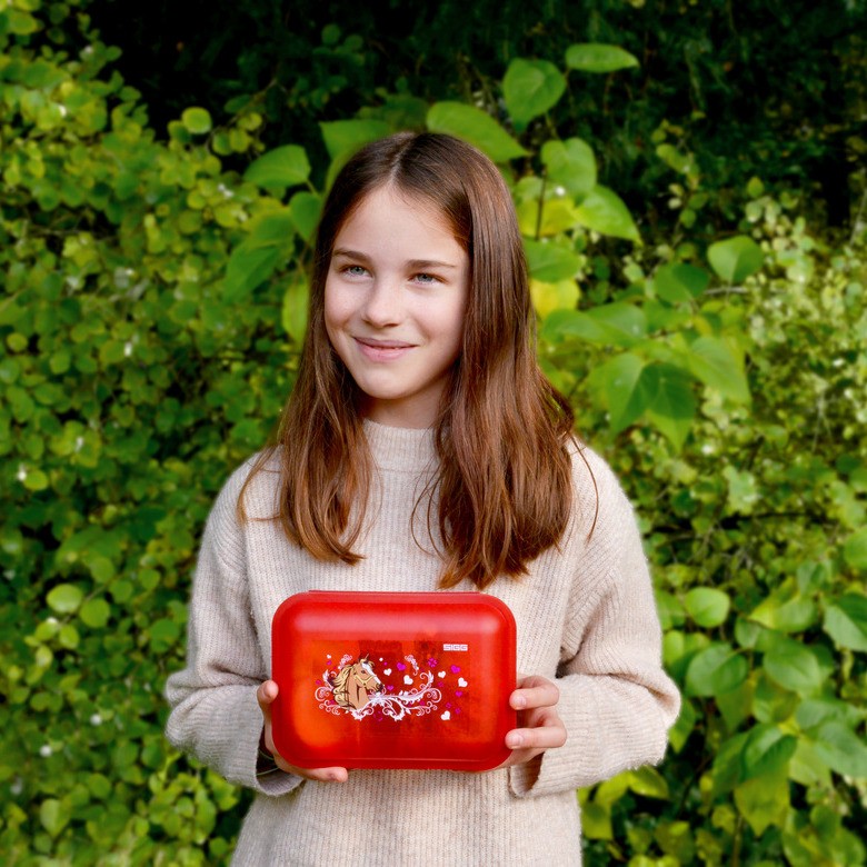 Кутия за храна SIGG Viva Kids Lunchbox Horses - Image 2
