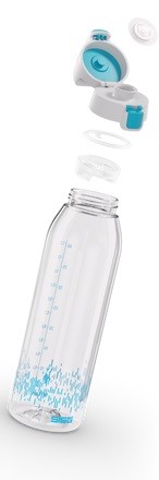 Бутилка SIGG Total Clear ONE MyPlanet 1.5 Aqua - Image 3