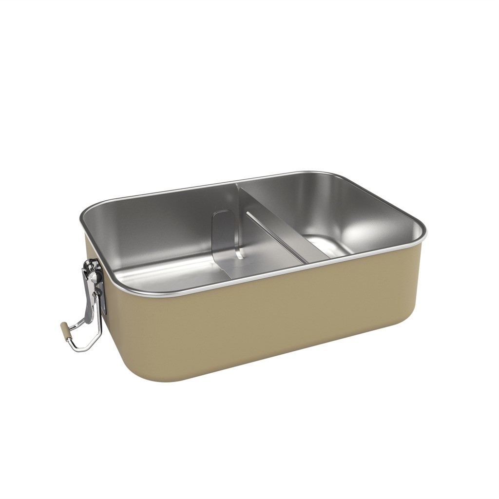 Кутия за храна SIGG Gemstone Food Box Caramel Sand 1.1 L - Image 3