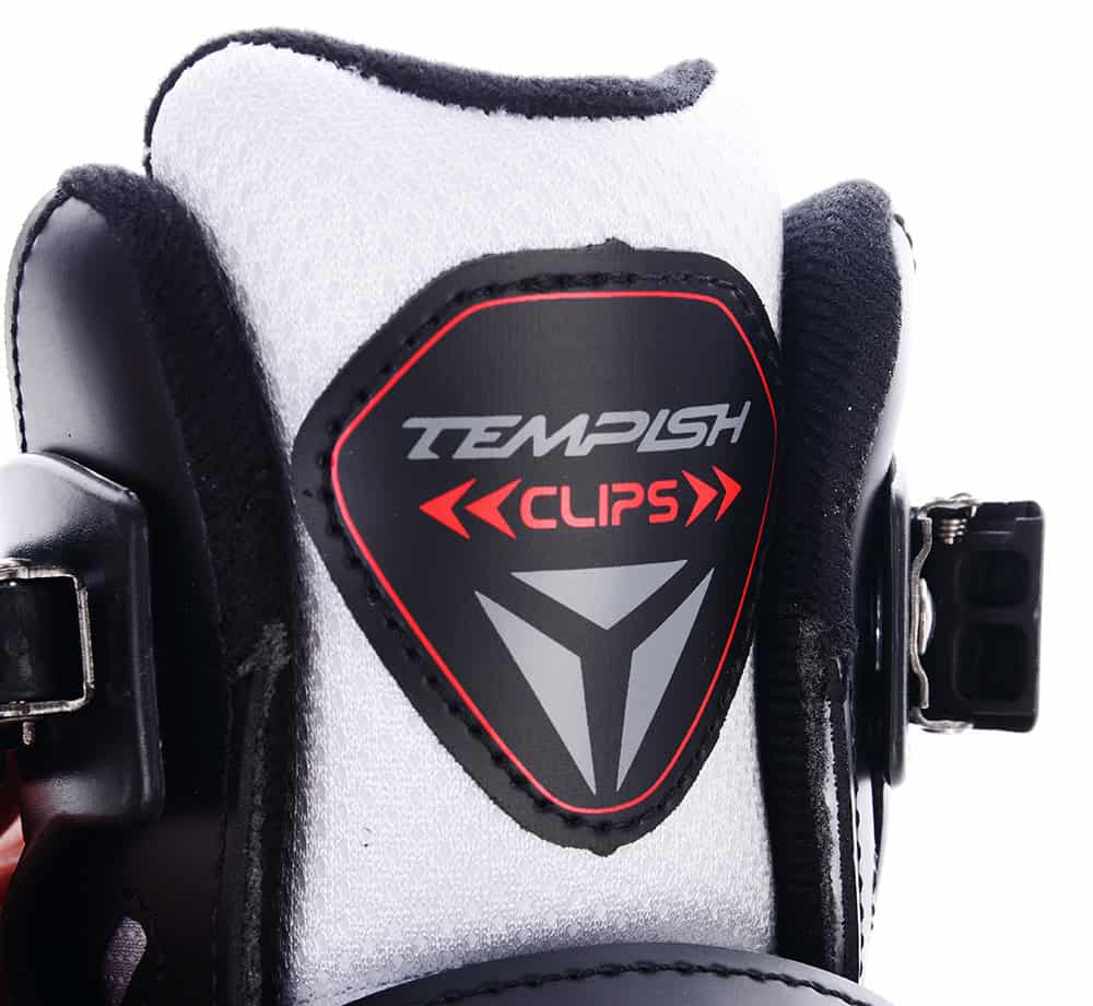 Tempish Clips за сигурно закрепване на ски и сноуборд.