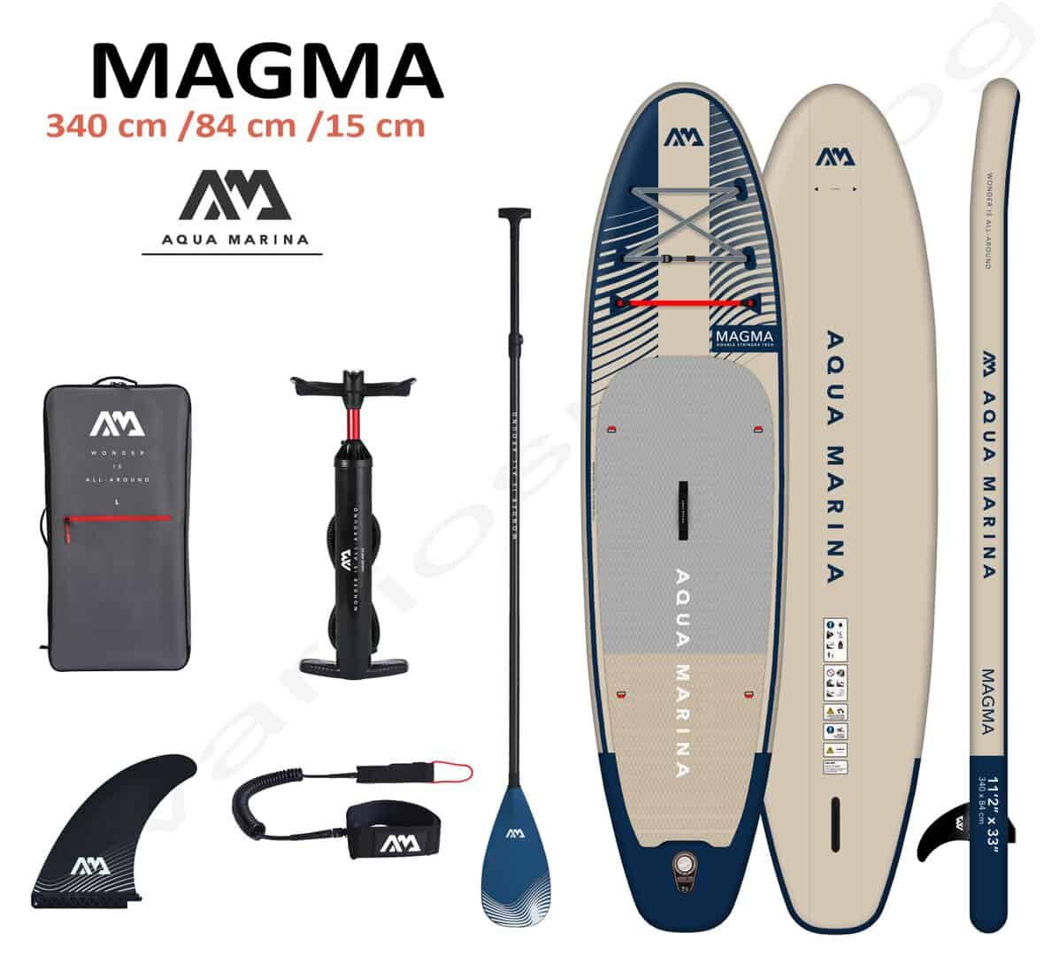 Надуваем SUP Aqua Marina Magma 11`2"