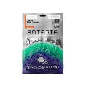 Пакет с анартa спейс фуд чили с месо за космическа храна.