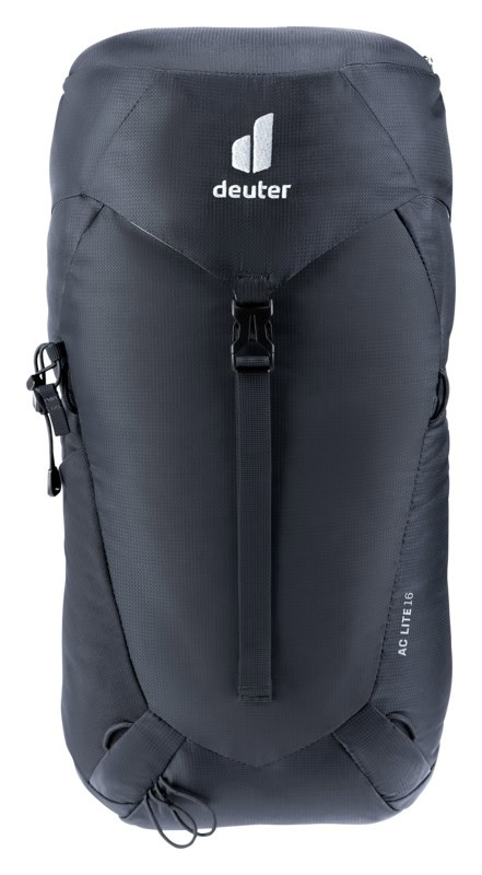 Черна туристическа раница Deuter AC Lite 20 за пътуване и спорт.