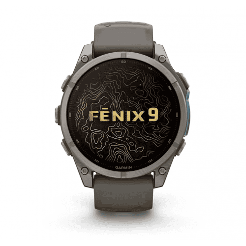 Спортен смартчасовник Garmin Fenix 9 с GPS и много функции.