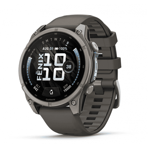 Гармин Fenix 7X спортен смарт часовник с GPS и фитнес функции.
