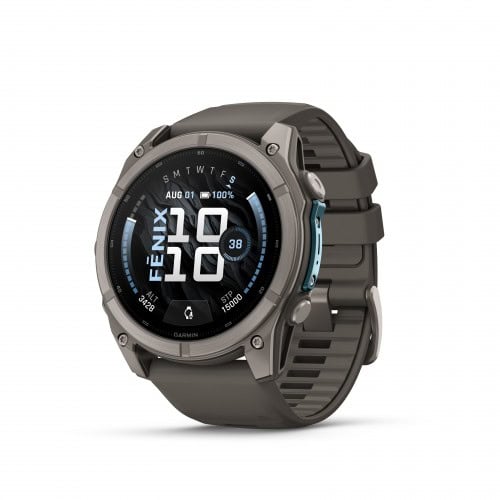 Спортен смарт часовник Garmin Fenix 7X с цветен дисплей и функции за фитнес.
