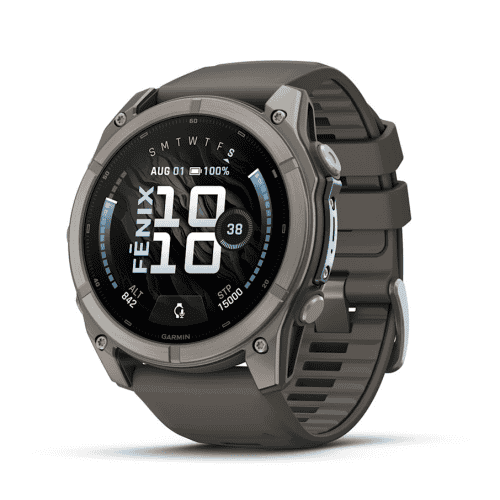 Мъжки спортен смарт часовник Garmin Fenix с цифров дисплей.