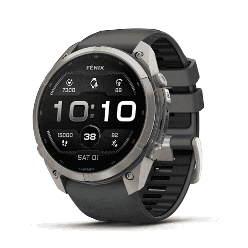 Мъжки спортен смартчасовник Garmin Fenix с много функции.