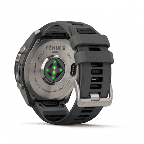Спортен смартчасовник Garmin Fenix 9 Pro с GPS и здравни функции.