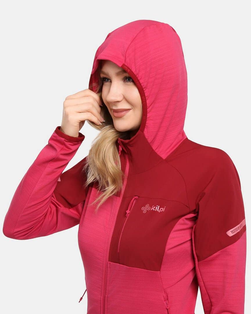 Женска спортна яке Varrio Sport с качулка и ярки цветове.