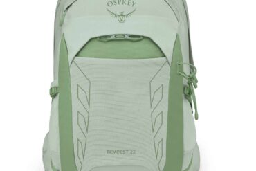 Оспрей раница Tempest 22 в светлозелен цвят за активен начин на живот.
