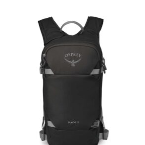 Черна спортна раница Osprey Glade 12 с много отделения.