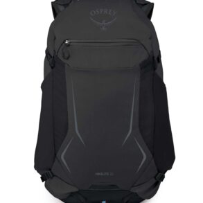 Черна раница Osprey Hikelite 32 за туризъм и планински преходи.