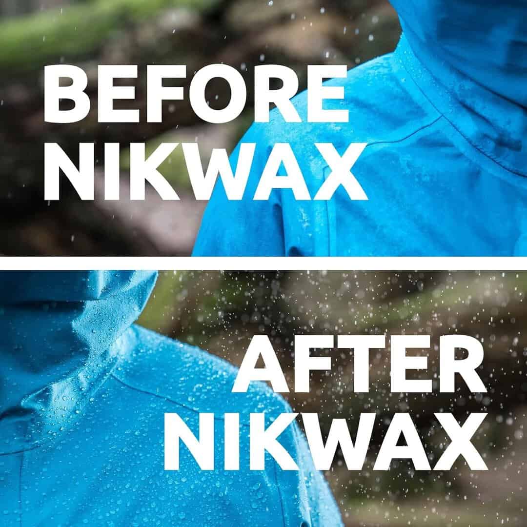 Пране на дрехи преди и след с NikWax Tech Wash 300ml.