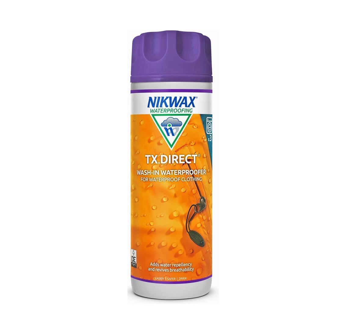 Водоустойчив препарат NikWax TX Direct Wash 300ml за облекла.